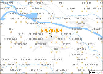 map of Spoydeich