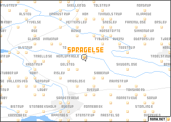 map of Spragelse
