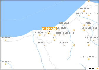 map of Sprazzi