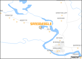 map of Spread Eagle