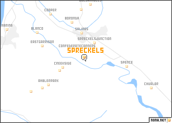 map of Spreckels