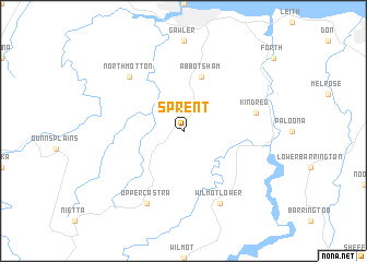 map of Sprent