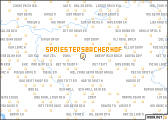 map of Spriestersbacherhof