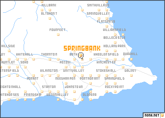 map of Spring Bank