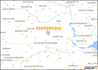 map of Spring Bridge