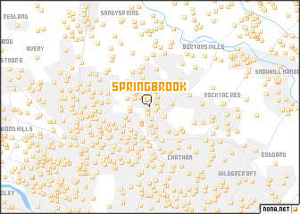 map of Springbrook