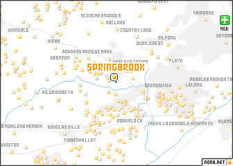 map of Springbrook