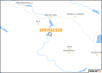 map of Spring Cove