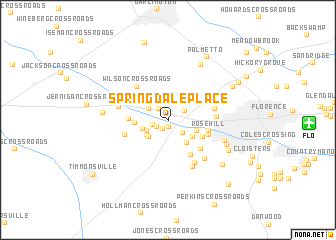 map of Springdale Place