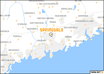 map of Springdale