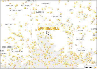 map of Springdale