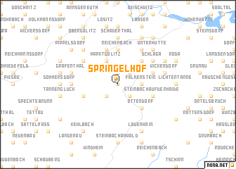 map of Springelhof