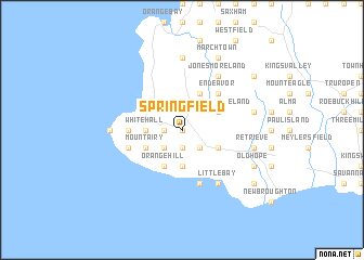 map of Springfield