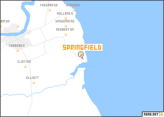 map of Springfield