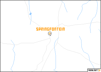 map of Springfontein