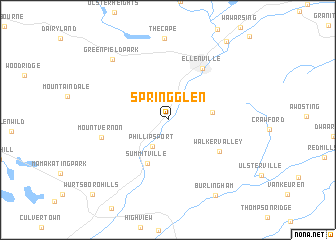 map of Spring Glen