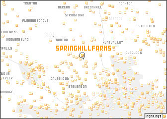 map of Springhill Farms