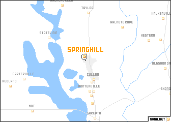 map of Springhill