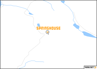 map of Springhouse
