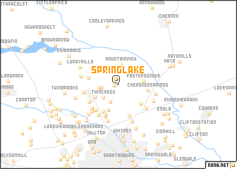 map of Springlake