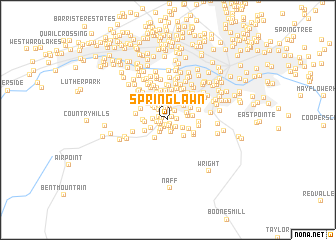 map of Springlawn