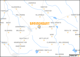 map of Springmount