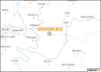 map of Spring Place