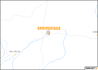 map of Spring Ridge