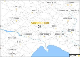 map of Springston