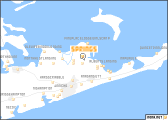 map of Springs