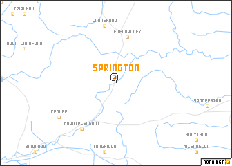 map of Springton