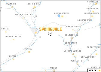 map of Springvale