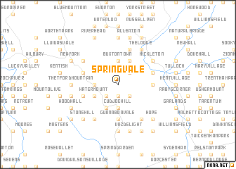 map of Springvale