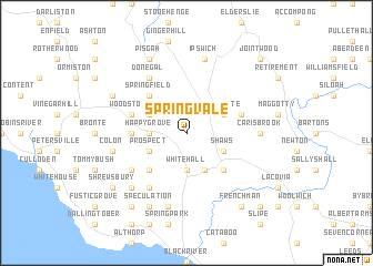 map of Springvale