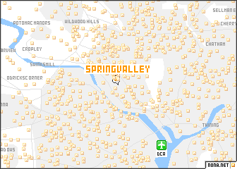 map of Spring Valley