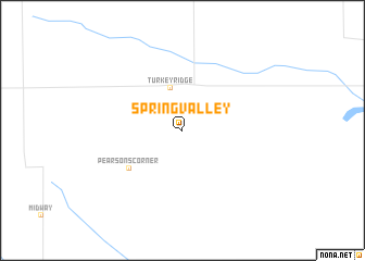 map of Spring Valley