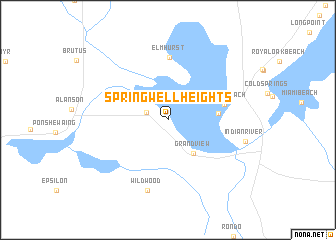 map of Springwell Heights