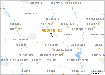 map of Sprisovka