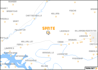 map of Sprite