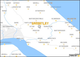 map of Sproatley