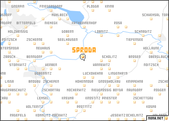 map of Spröda