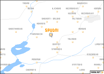 map of Spudni