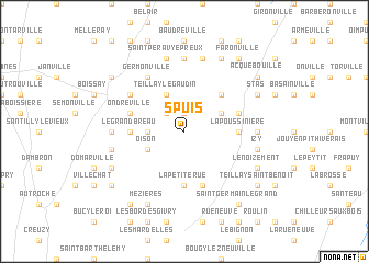 map of Spuis