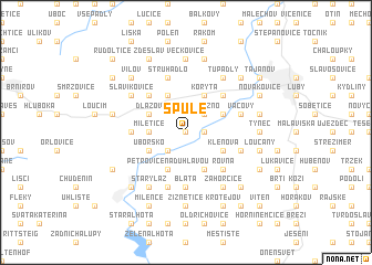 map of Spŭle