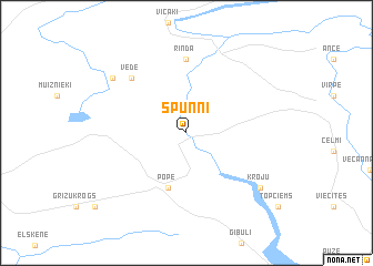 map of Spuņņi