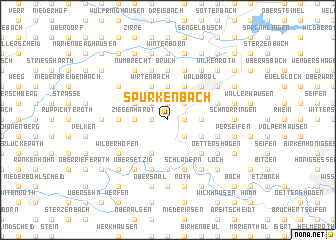 map of Spurkenbach