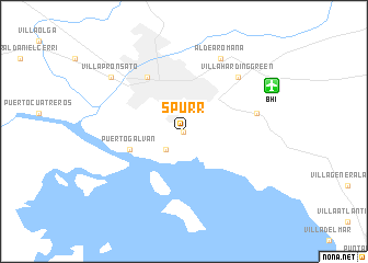 map of Spurr