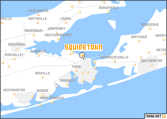 map of Squiretown