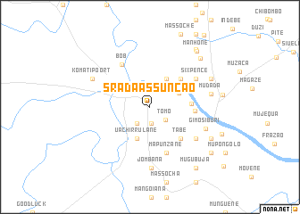 map of Sra. da Assuncão