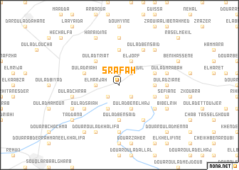 map of Srafah